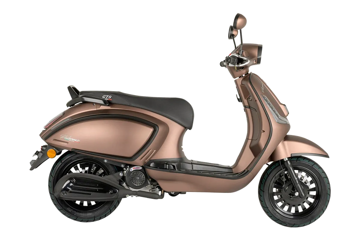 GTS Palermo in Matt Bounty Brown, zijaanzicht