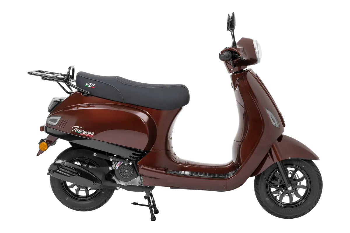 GTS Toscana Dynamic in Sedona Red, zijaanzicht